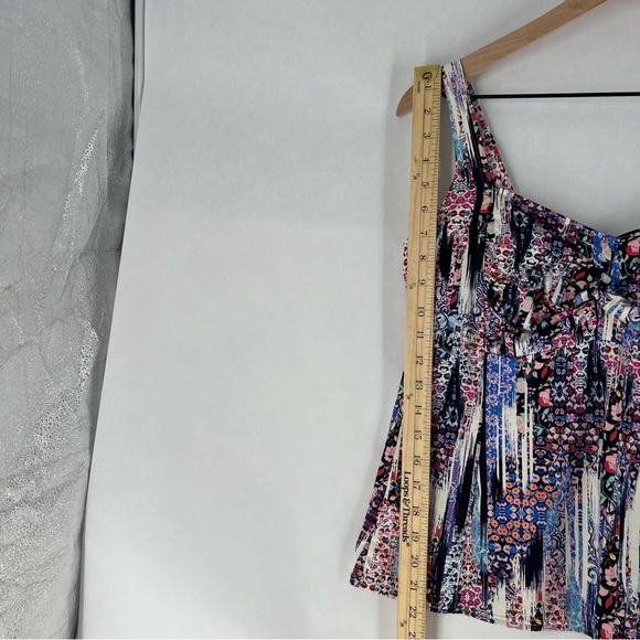 Sunseeker Womens 38D Mixed Prints Floral Underwire‎ Sweetheart  SwimTankini - Picture 14 of 14